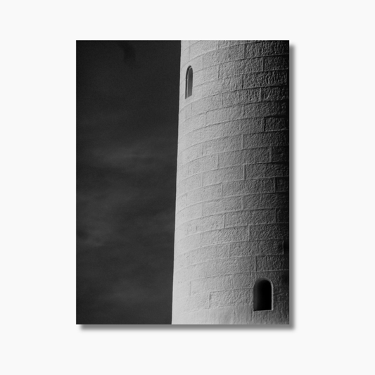 White lighthouse at Vaucluse in Sydney, Australia — limited edition coastal architecture fine art wall print.