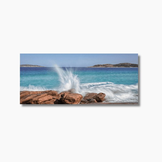 Fine art coastal print of Esperance, Western Australia by Dan Lewin, featuring clear turquoise water and white sand.